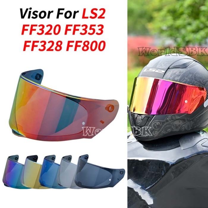 LS2 Visors for FF320 Stream FF353 Rapid FF328 FF800 Motorcycle Helmet Original Replace Extra Lens B