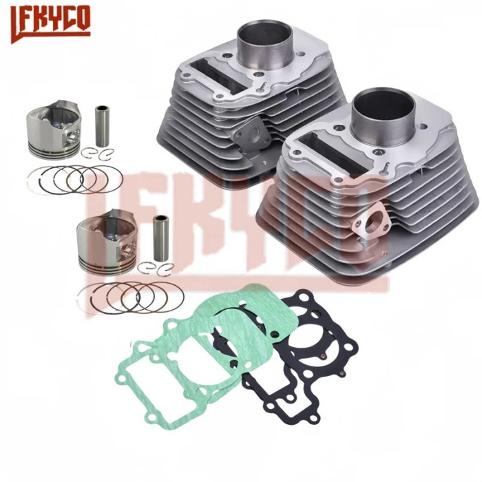 Motor 49MM Cylinder Kit for Yamaha Virago XV250 V Star 250 Route 66 Qianjiang QJ250-H QJ250-L QJ250