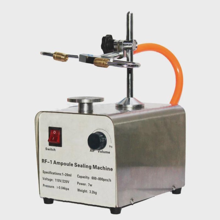 RF-1 Sealing Machine Ampoule Melting and Sealing Glass Drawing Machine Machine Hydrogen-oxygen Flam