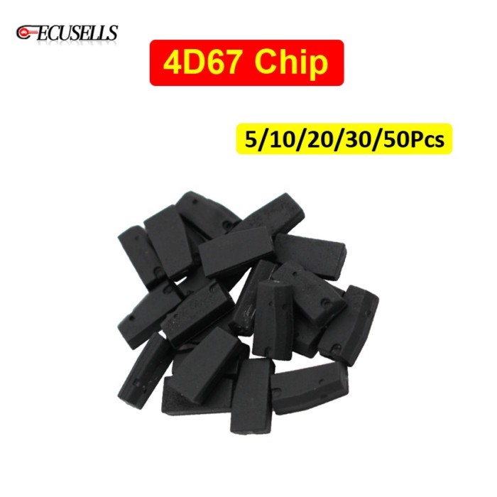 5-50Pcs 4D67 Carbon Auto Transponder Chip 4D 67 Ceramic Chip Blank Car Key Chip For Toyota Camery C
