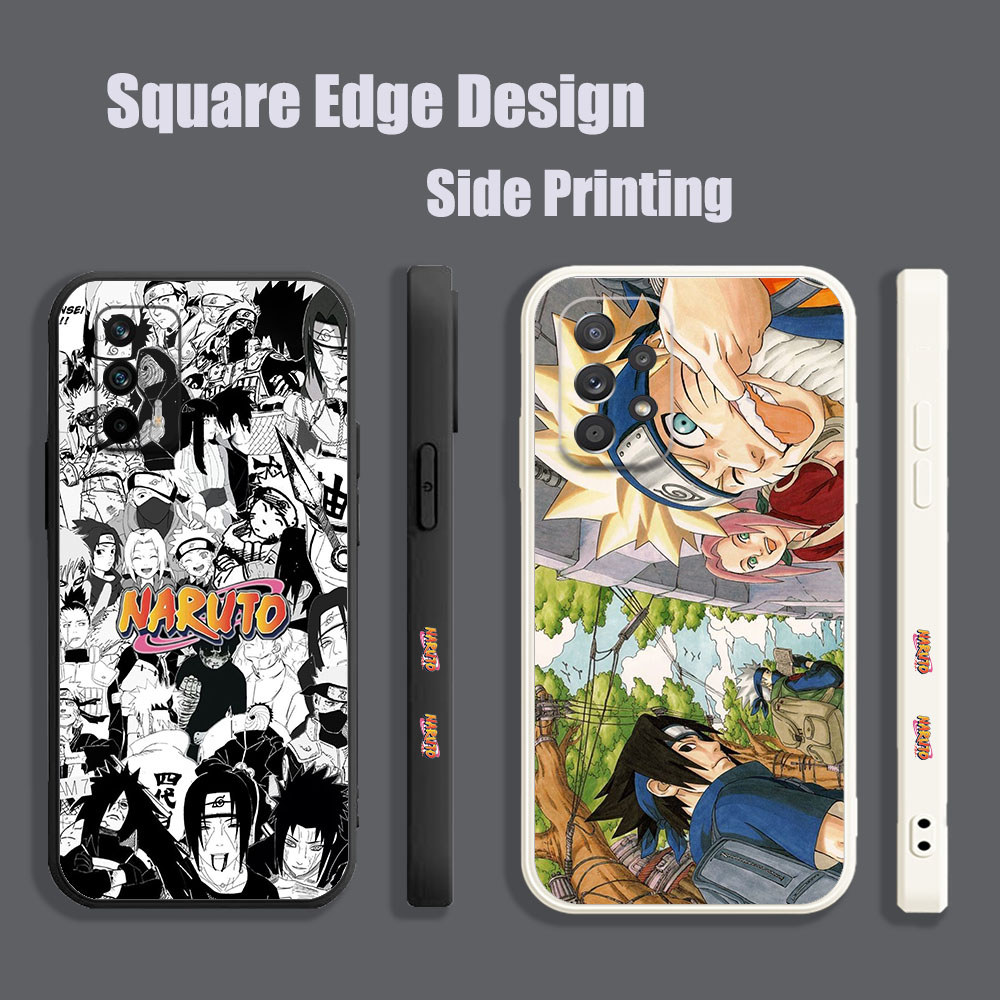 ปลอกสําหรับ OPPO A71 F9 Pro Reno6 Z Reno5 A94 A8 A31 2020 A1K A7X Naruto Series JGL39 เคสโทรศัพท์ขอบ