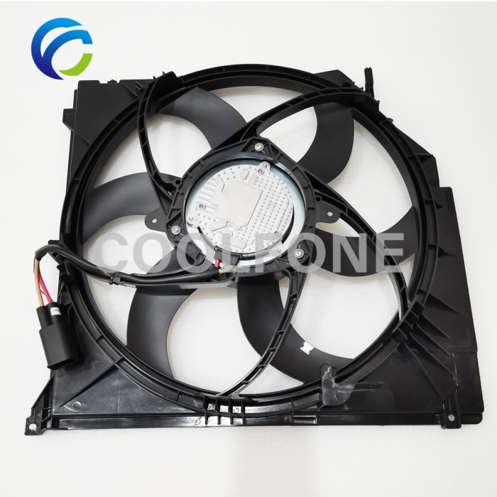 Radiator Electric Fan for BMW E83 LCI X3 2.0d 2.5i 3.0 N46 N47 M54 N52 2003-2010 17113452509 171134