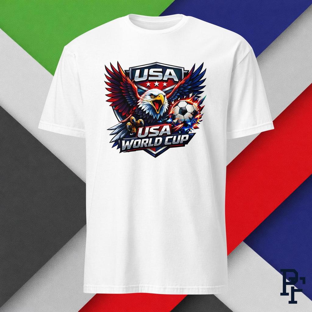 USA World Cup 2026 เสื้อยืด United By The Game Soccer Game Day เสื้อ World Cup 2026 Graphic Tee