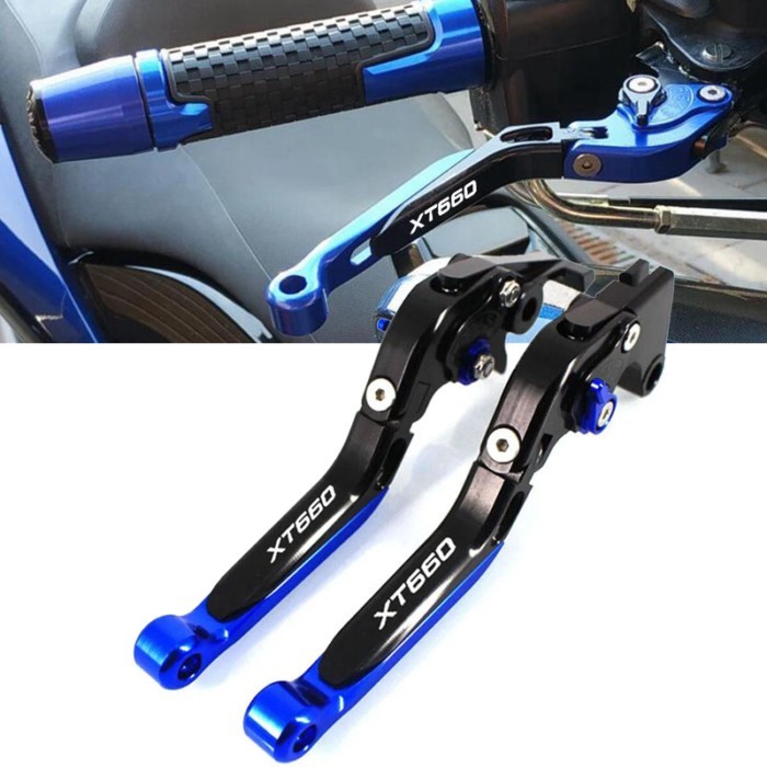 Motorcycle CNC Accessories Folding Extendable Brakes Clutch Levers For XT660 XT 660 XT660X XT660/X/