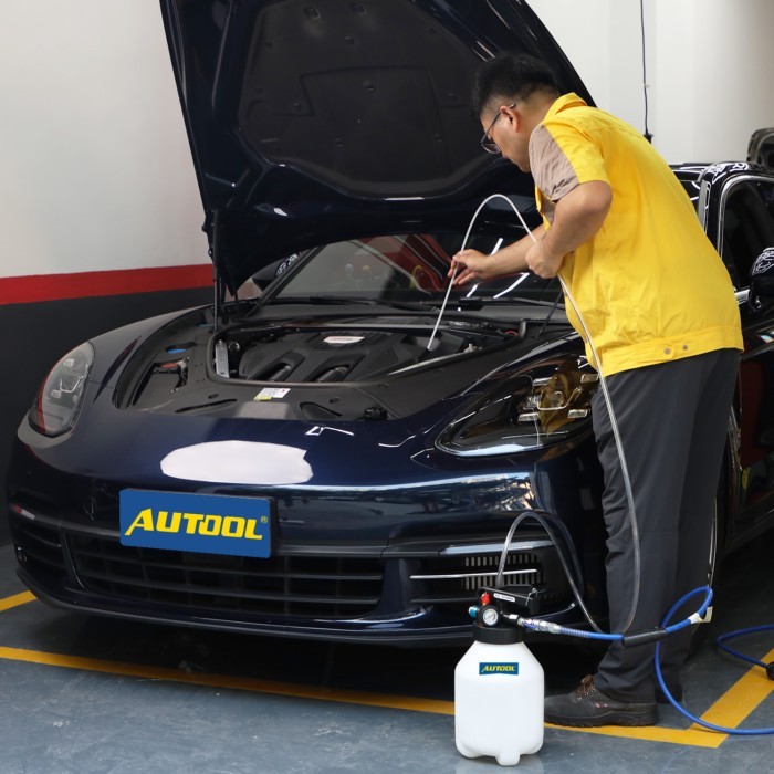 AUTOOL 6L Oil Changer Pneumatic Gearbox Oil Changer Filling System Automatic Transmission Oil Filli