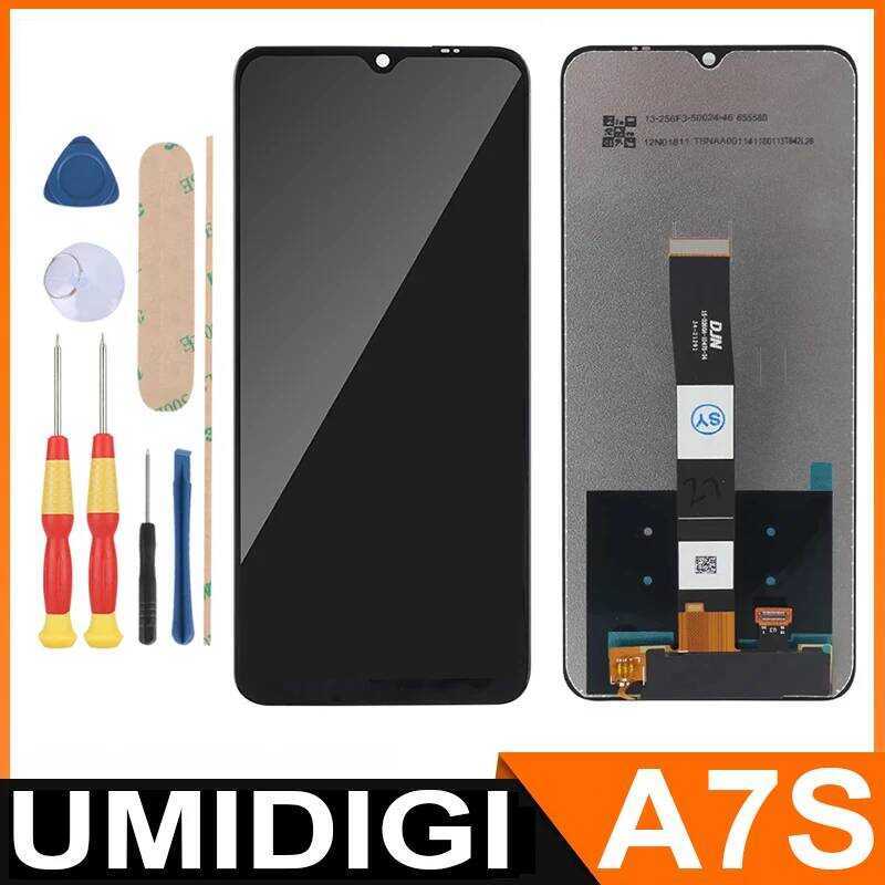 ▥ For UMIDIGI A7s/ 6.53" Fhd+ LCD Display + Touch Screen+With Frame