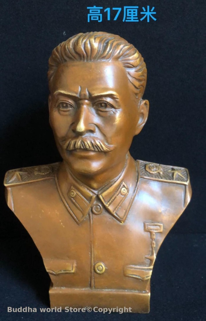 TOP Collection World War Soviet Russia politician Revolutionist Joseph Stalin Bronze sculpture Mosc