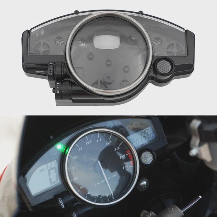 Speedometer Tachometer Gauge Case Cover Fits For Yamaha YZF R1 2004 2005 2006 YZF R6 2006 - 2014
