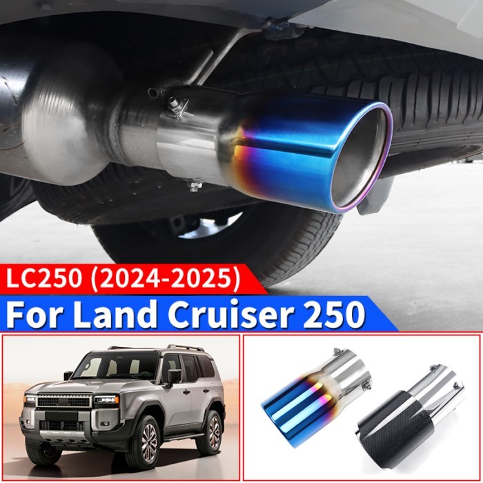 For Toyota Land Cruiser 250 Prado Lc250 2024 2025 1958 First Edition FJ250 Stainless Steel Tailpipe