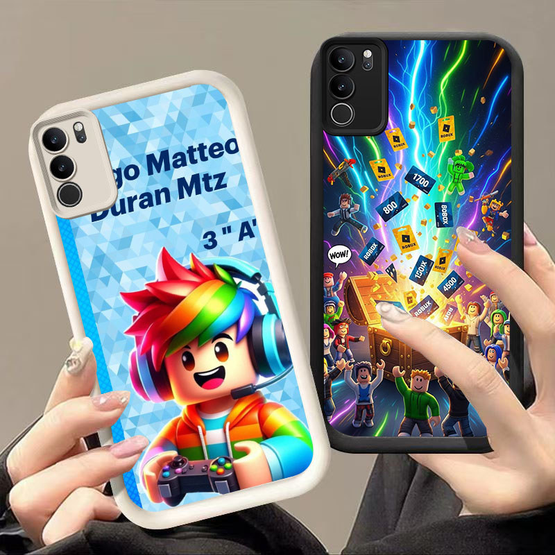 HW-26 ROBLOX BOYS ปลอกซิลิโคนกันกระแทกสําหรับ VIVO Y300 Y400 V50 Y200 Lite Pro Plus 5G