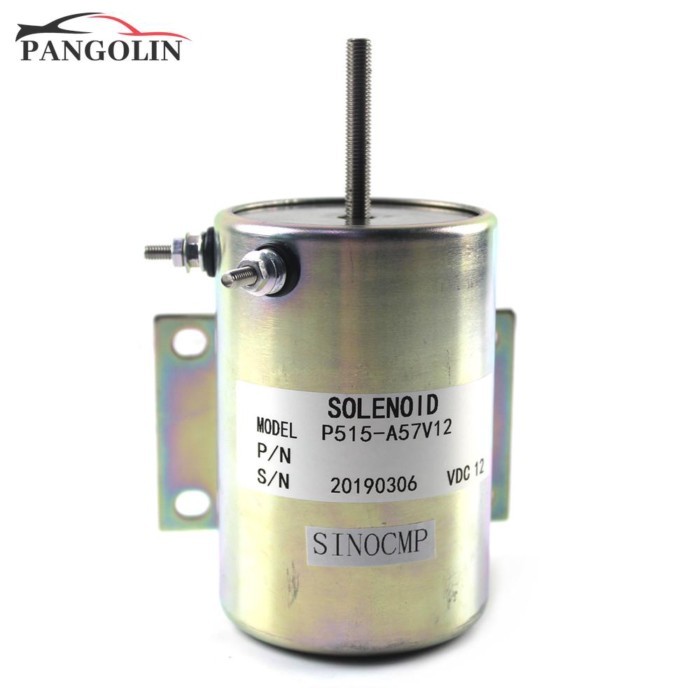 1pcs 12v Stop Solenoid P515-A57V12 P515A57V12 23504196 Fits for F2l2011 Bf3l2011 D3l2011 F3l20 Afte