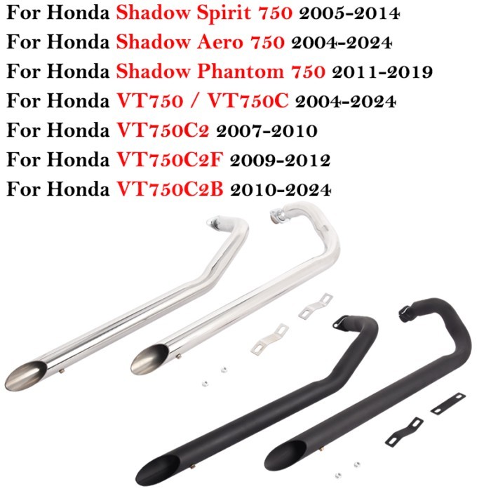 For HONDA Shadow Spirit 750 2004-2024 ﻿For HONDA VT750C2B / VT750C / VT750C2 / VT750C2F / 2004-2024