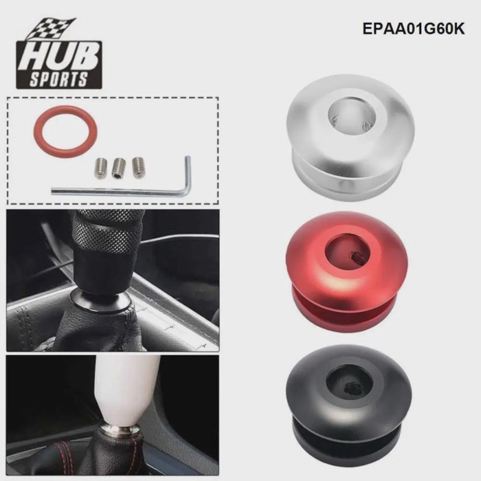 HUB sports Universal Shift Knob Stopper Shifting Head Limiter Gear Fixed Base Kit w/ Screw for Manu