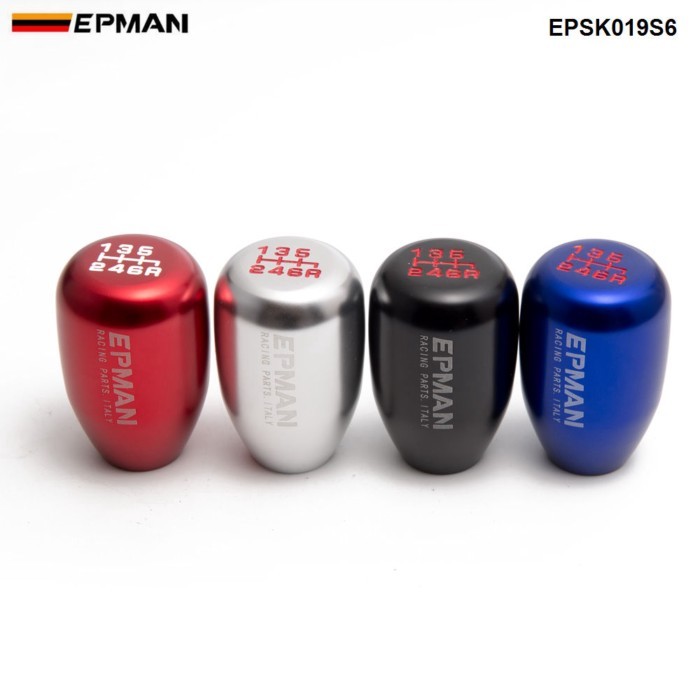 EPMAN Sport Universal Racing car Gear Shift Knob Manual Short Throw Gear Shifter 6 Speed EPSK019S6