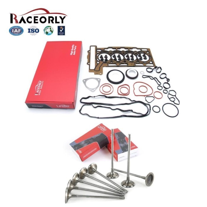 RACEORLY Engine Gasket Intake Valve For Mini Cooper S JCW R55 R56 R57 N14B16A