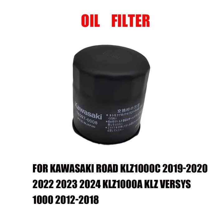 For Kawasaki Road KLZ1000C 2019-2020 2022 2023 2024 KLZ1000A KLZ Versys 1000 2012-2018 Oil Filter A