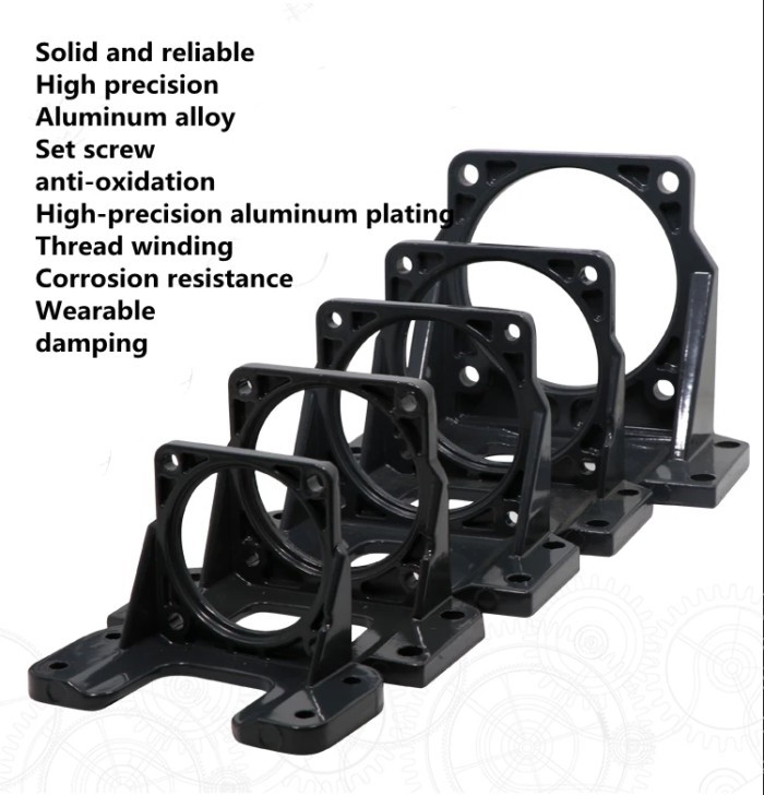 AC Geared Motors bracket  104 x 104 mm   160W 180W 200W 250W  Induction Small Machine bracket  meta