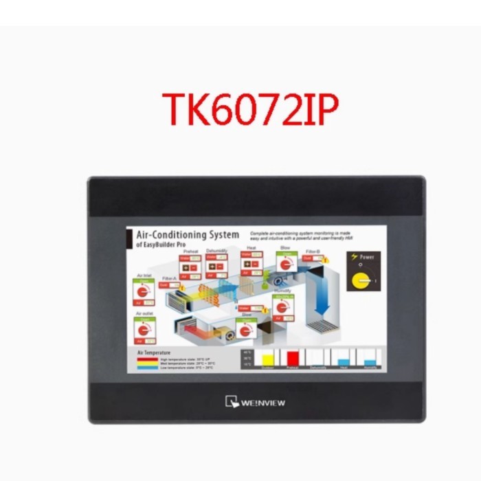NEW Genuine product WEINVIEW 7 inch Ethernet TK6072IP   TK6071IP Touch Screen Human-Machine Interfa