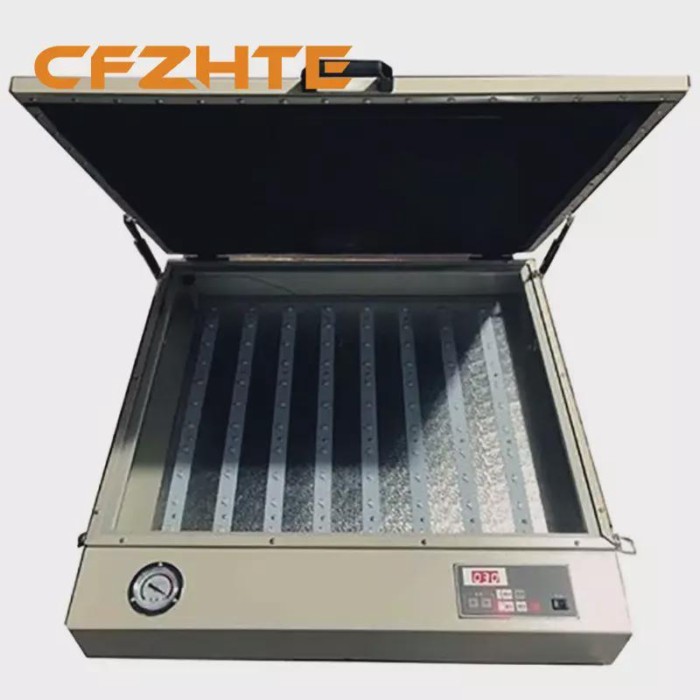 SW750L Vacuum UV Exposure Unit with Vacuum Pump, Screen Printing, 240W