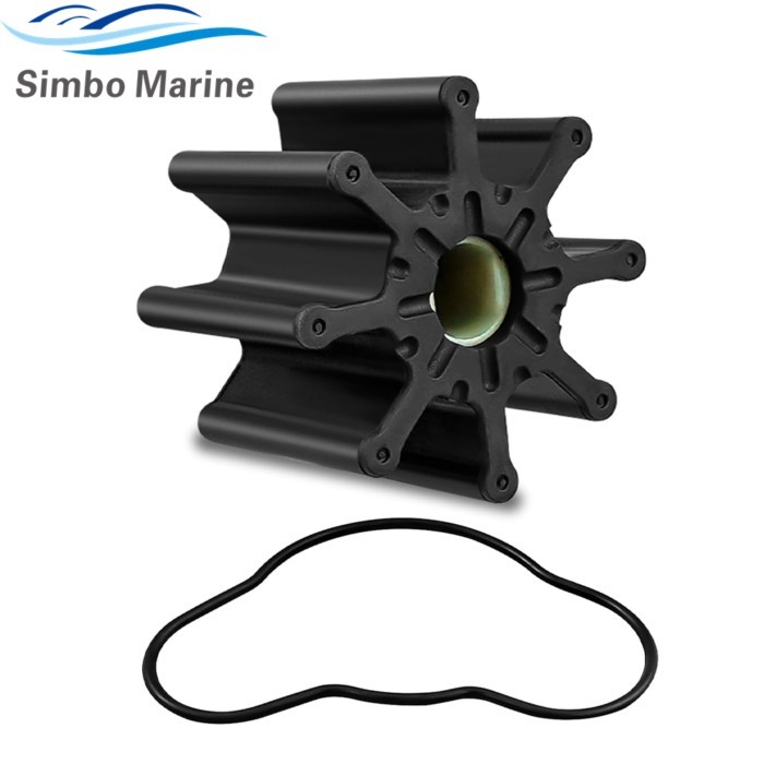 Water Pump Impeller With O-Ring For Mercury Mariner Outboard 4.3L 5.0L 5.7L 8.1L V6 V8 47-8M0104229