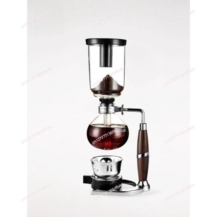 Home Siphon Coffee Maker Kit - Glass Syphon Coffee Pot Set, Perfect for Home Coffee Brewing