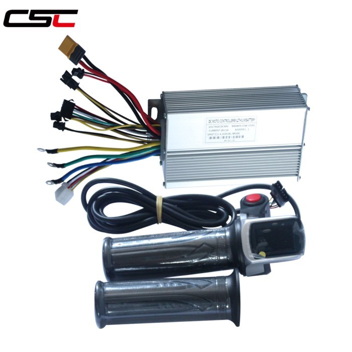 36V 48V LED Display Panel Throttle Electric bike Controller Ebike Brushless Controller Kit Electric