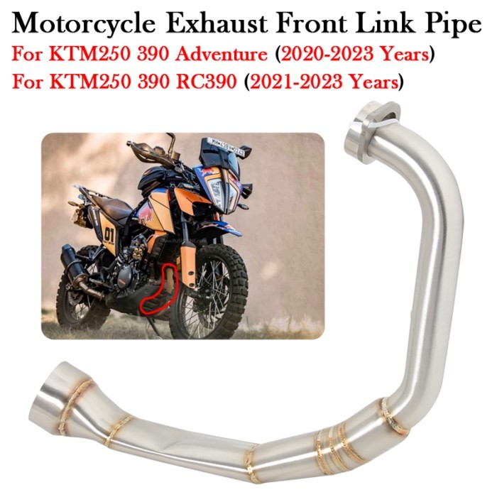 For KTM DUKE 250 390 RC390 KTM250 KTM390 Adventure ADV 2020 2021 2022 2023 Motorcycle Exhaust Front