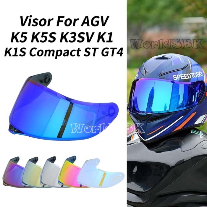 Helmet Lens for AGV K5 K5S K3SV K1 K1S Compact ST Motorcycle Helmet Visor Windshield Shield Motorbi