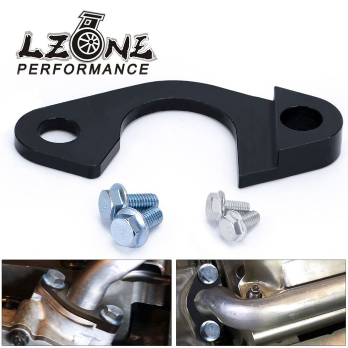 Oil Pump Pickup Girdle Tube Endform Hold Down Brace Retainer Updated 2 Bolt for 97-14 LS Engine LS1