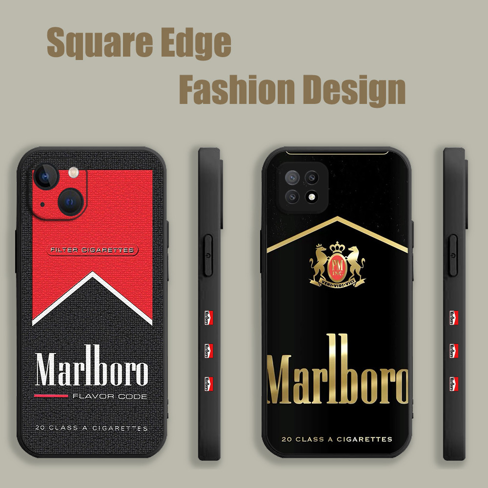 ปลอกสําหรับ Redmi หมายเหตุ 12 Turbo K70 12 13 Pro A3 14C หมายเหตุ 14 Malboro โลโก้รูปแบบ HBX05 เคสโท