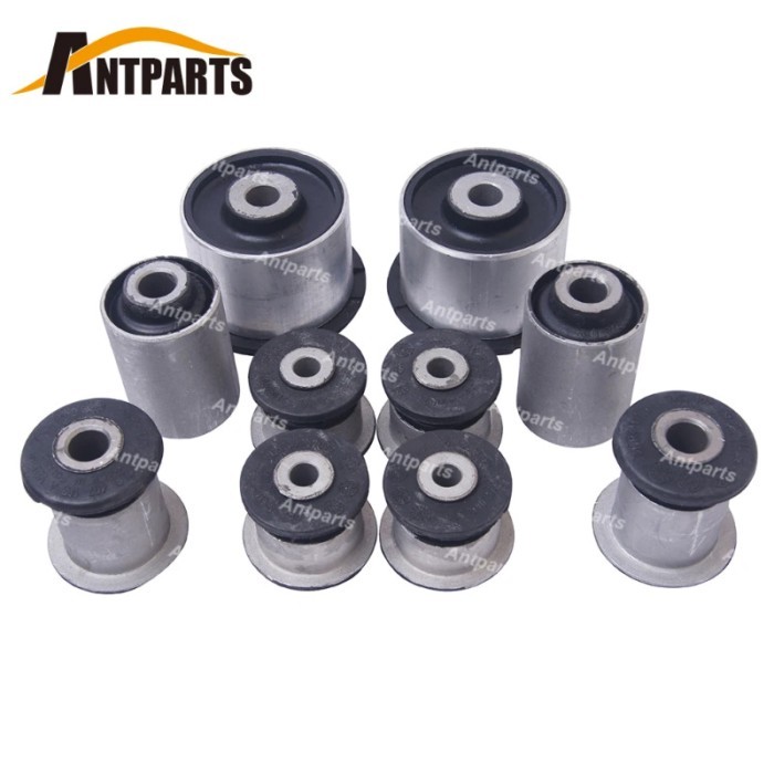 10PCS Front Suspension Control Arm Bushing Kit For Porsche Cayenne Audi Q7 VW Touareg 7L0407077 7L0