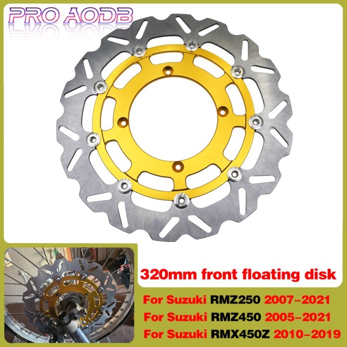 For Suzuki RM Z250 Z450 RMZ 250 450 RMX450Z RMZ250 RMZ450 2005-2021Motocross 320mm Brake Front Cali