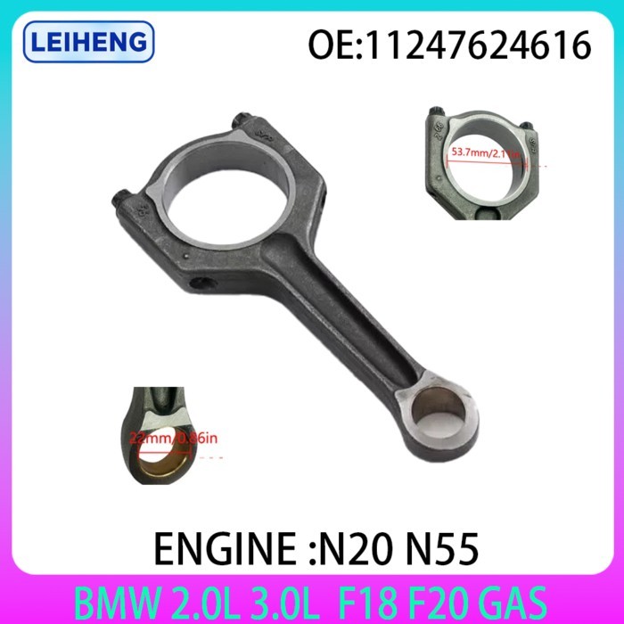 Con Rods Connecting Rods KIT For BMW 2.0T 328i 420i X3 X4 E84 F10 F30 F32 N20 N55 2.0 L T 112476246