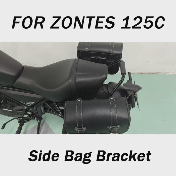 For ZONTES 125C C125 125 C Luggage Rack Side Bag Bracket For  125 C Side Luggage Carrier Side Box B