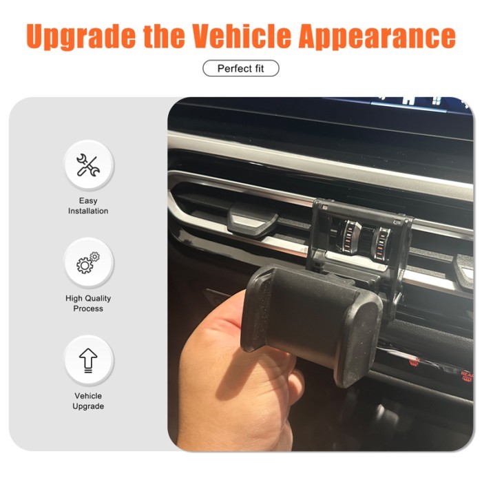 For BMW 3 Series i3 i4 G20 G21 G26 2022-25 Air Vent Car Phone Holder Mount 360° Rotate GPS Mobile P