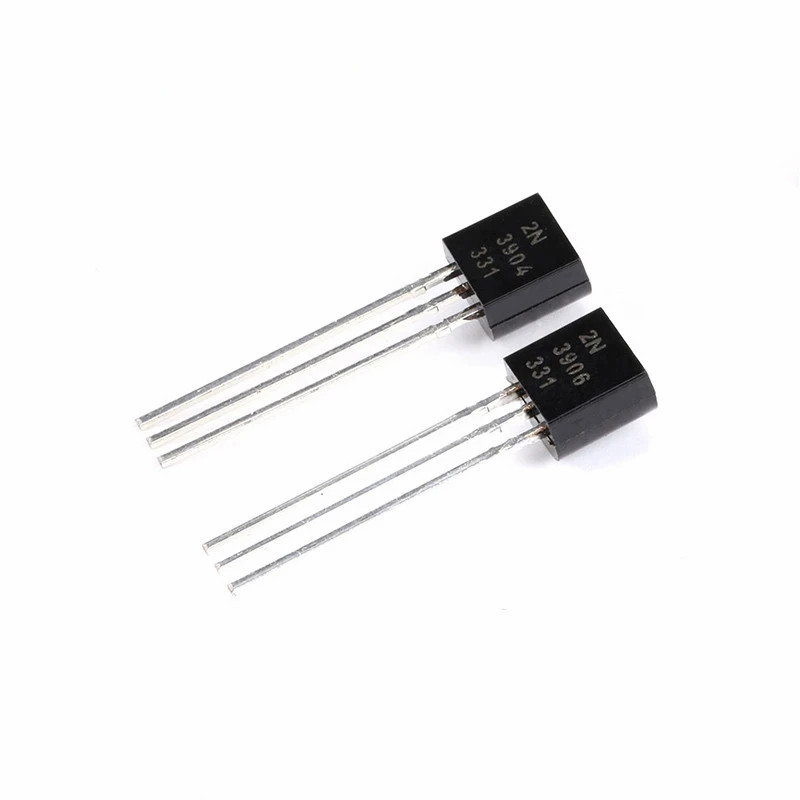 50 ชิ้น/ล็อต 2N2222A 2N2907 TO92 ทรานซิสเตอร์ในสาย NPN PNP จุดใหม่ triode MPS2222A 2222A 2907 2N22