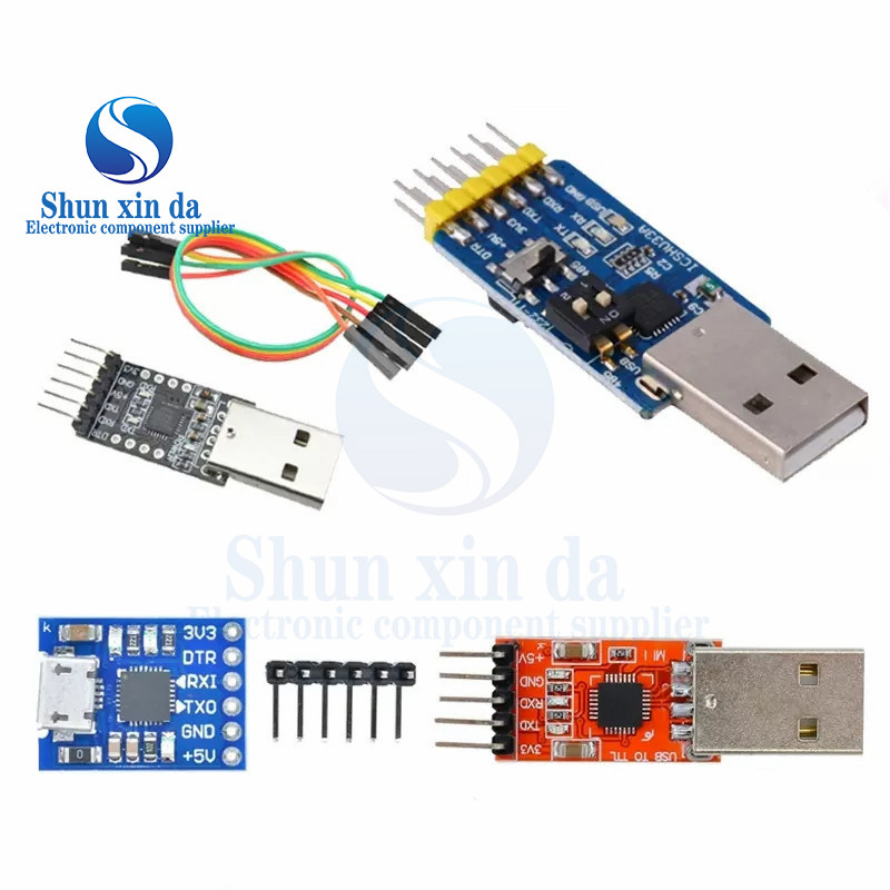 CP2102 USB 2.0 ถึง UART TTL 5PIN Connector โมดูล Serial Converter STC เปลี่ยน FT232 CH340 PL2303 CP2