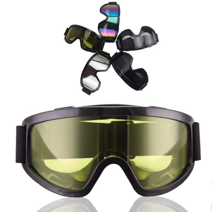 Motocross goggles motorcycle goggles ATV glasses ski helmet goggles air gun paintball goggles