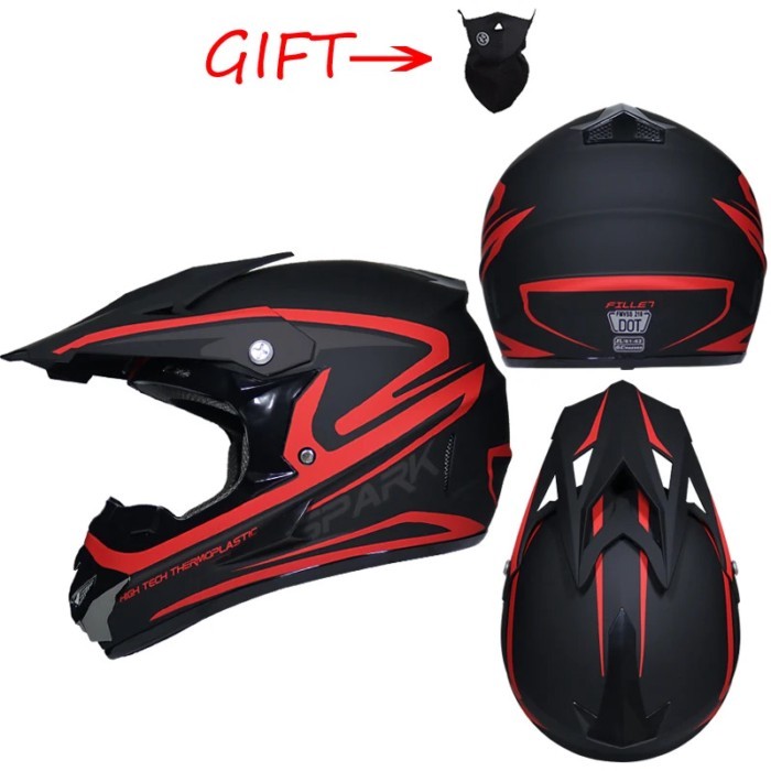 NEW Off Road motorcycle Adult motocross Helmet ATV Dirt bike Downhill MTB DH racing helmet cross He