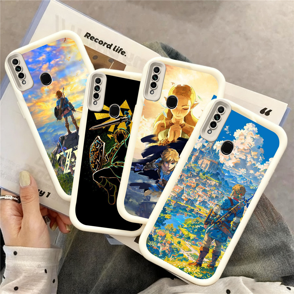 WA40 ตํานานปลอก Zelda สําหรับ Hp ชุบ Realme Reno F7 12 8T A79 A3 A60 A94 4 Lite Pro Plus 5G วัสดุ TP