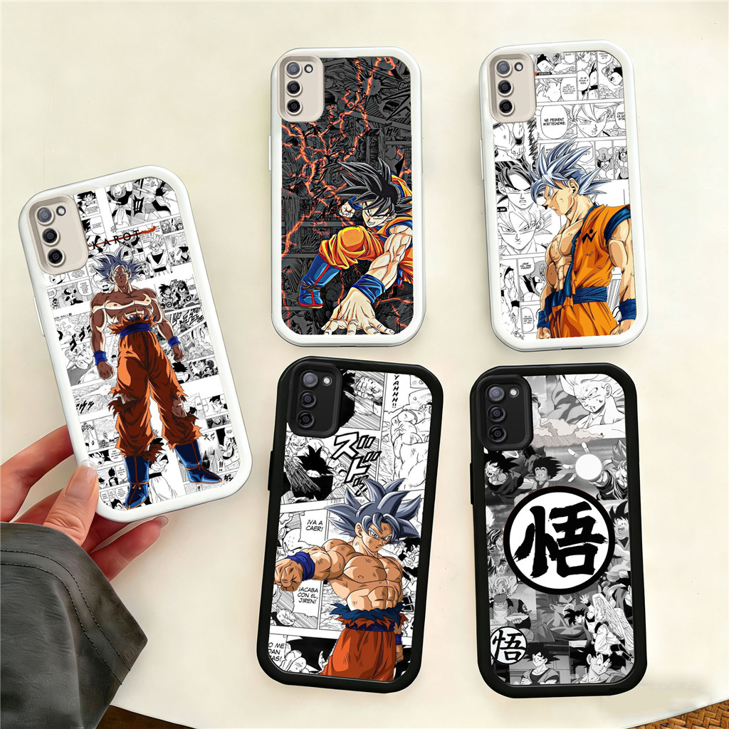 SAMSUNG WB47 Dragon Ball ZปลอกสําหรับHpชุบSamsung S20 A73 S21 FE F04 A55 A53 M04 A54 A71 5G TPUวัสดุ