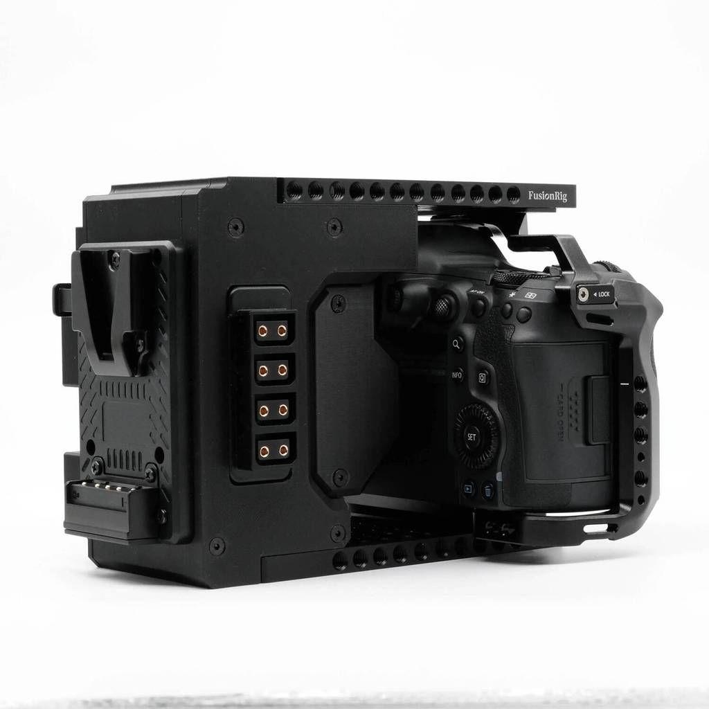 FusionRig สําหรับ Canon R5 Mark II กล้อง Cage Expansion Module cineback