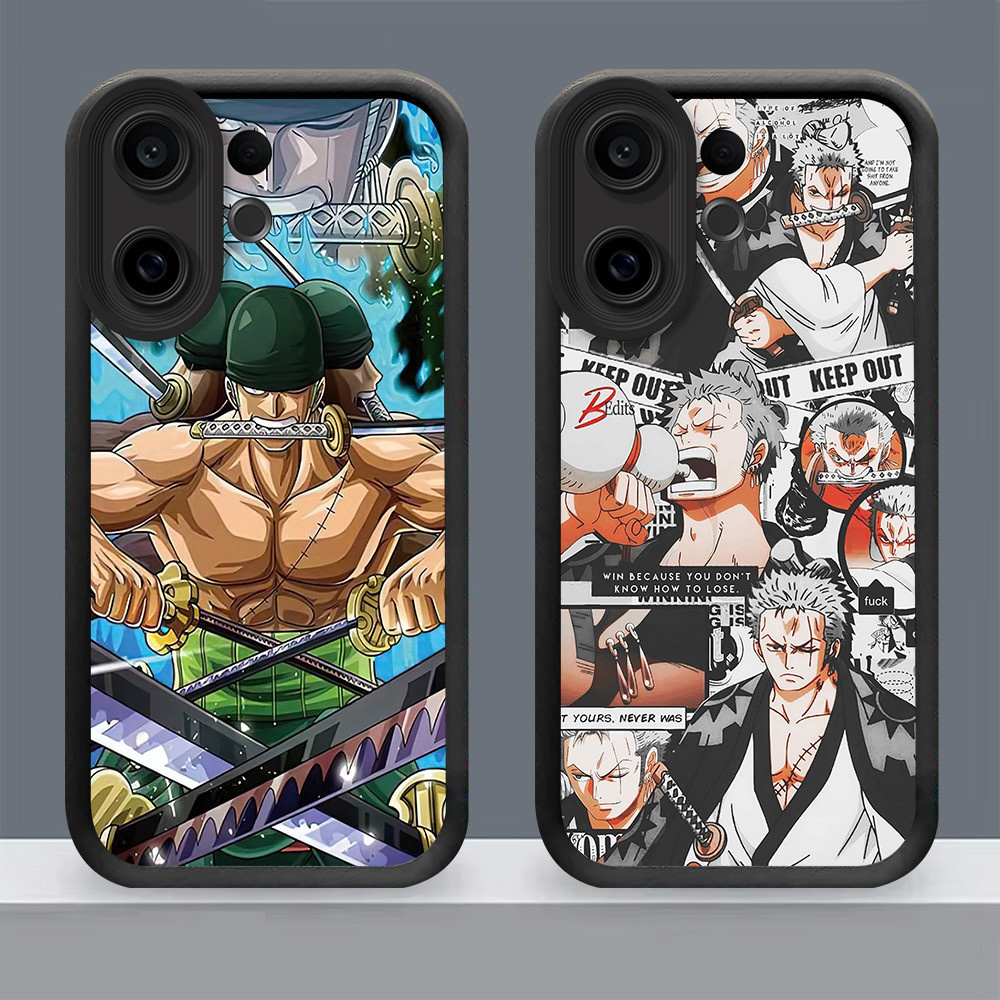 N-67 One Piece Zoro Soft Casing สําหรับ VIVO T1 V60 Lite 5G