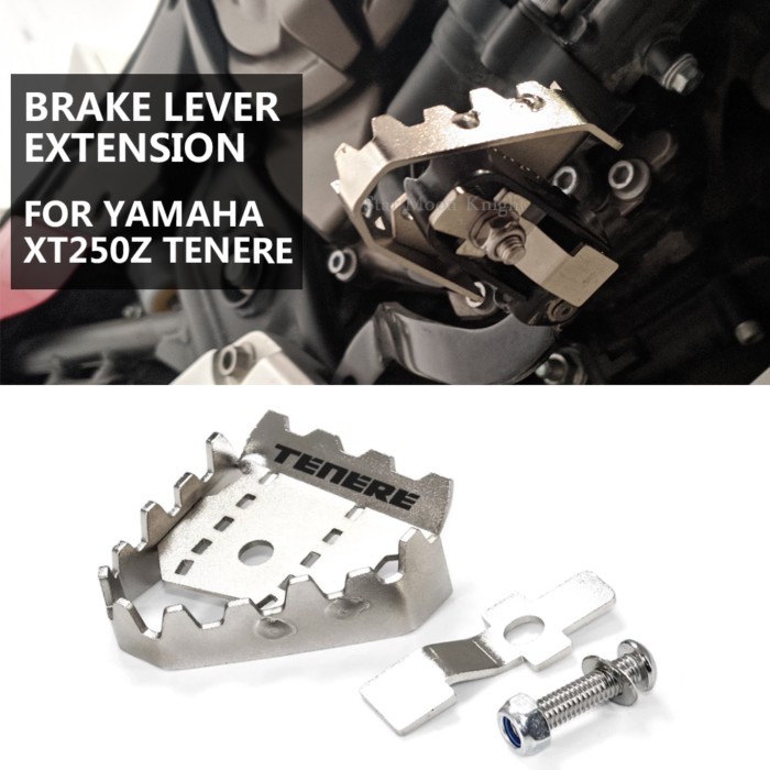 For YAMAHA XT250Z Tenere XTZ 250 XTZ250 Motorcycle Accessories Brake Lever Extension Pedal Step Tip