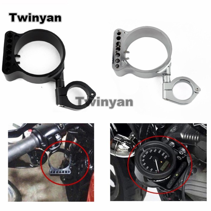 For Harley Sportster XL 883 1200 XL883 XL1200 Iron 883 Accessories Side Mount Instrument Bracket Sp