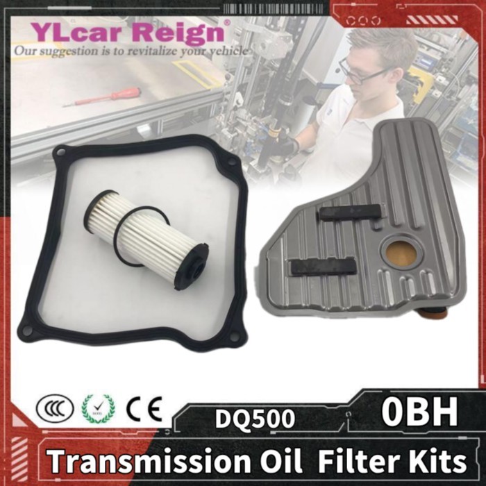 0BH DQ500 Transmission Gearbox 0BH321371 0BH321371B Oil Pan Gasket Filter For Audi A3 VW Tiguan Gol