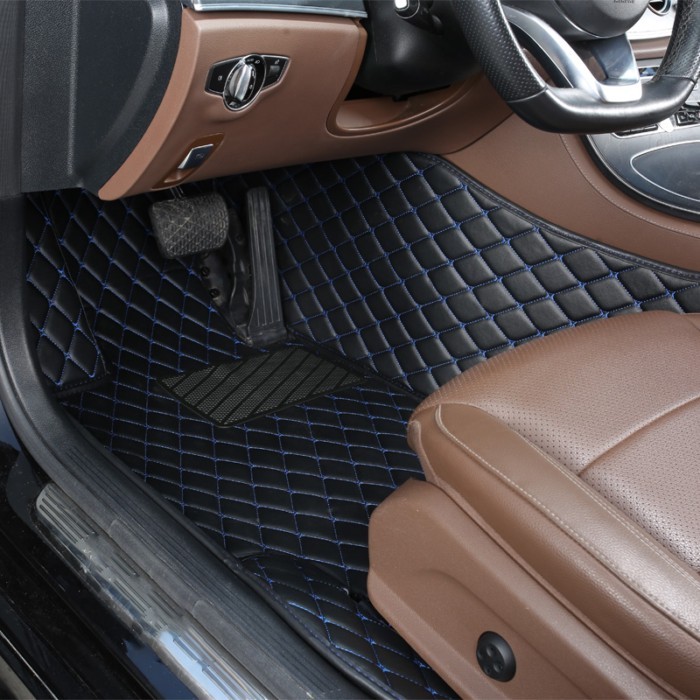 Car Floor Mat For Toyota Yaris Cross 2020 2021 2022 Carprt Leather Rug Custom Rug Luxury Woman Inte