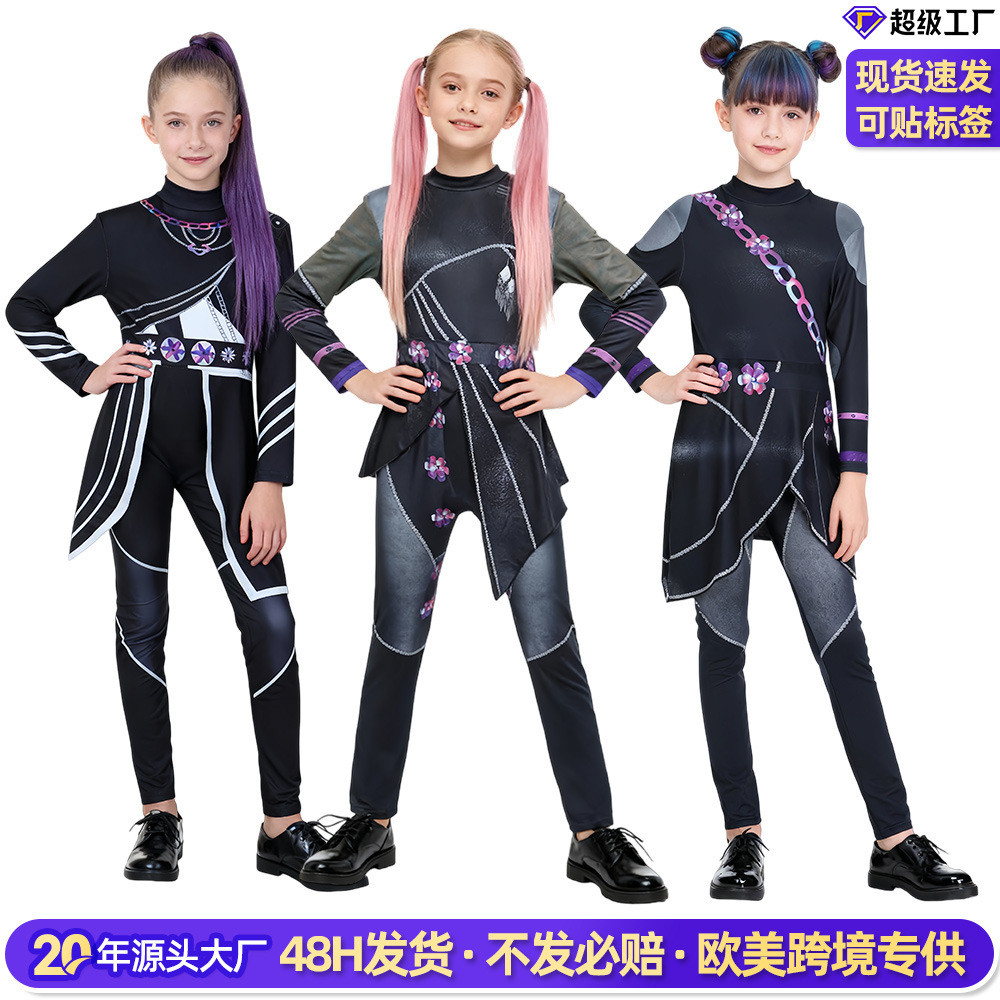 Cosplay ชุด Hunter Rumi La Zoi จาก Demon Slayer สไตล์ Punk