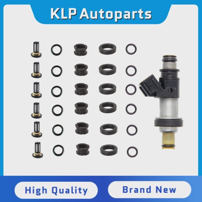 6sets wholesale fuel injector repair kit & service kit for honda odyssey 1998 #06164-P8E-A00 06164