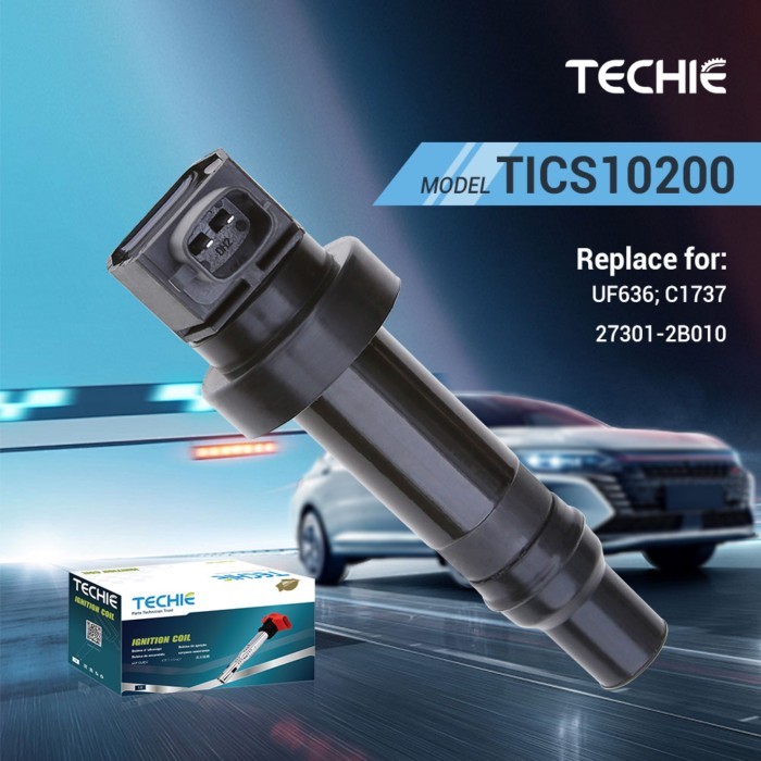 1PC Ignition Coil TICS10200 Replace for 273012B010 27301-2B010 27301 2B010 UF636 C1737 Fit with Kia